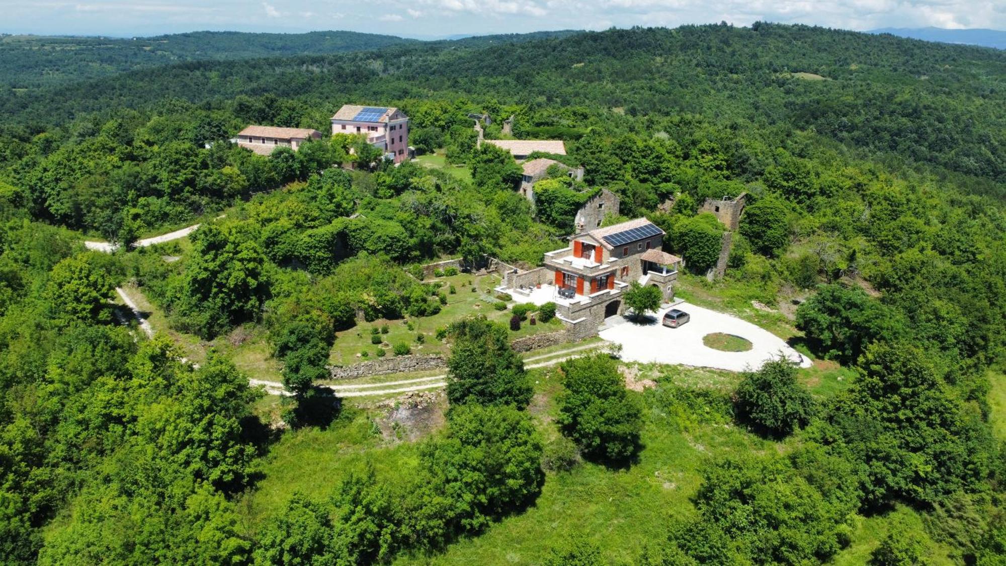 Casa Del Conte - Peaceful Hideaway In North Istria Villa Grožnjan Buitenkant foto